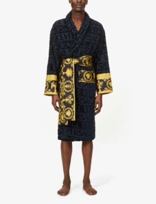 versace dressing gown selfridges